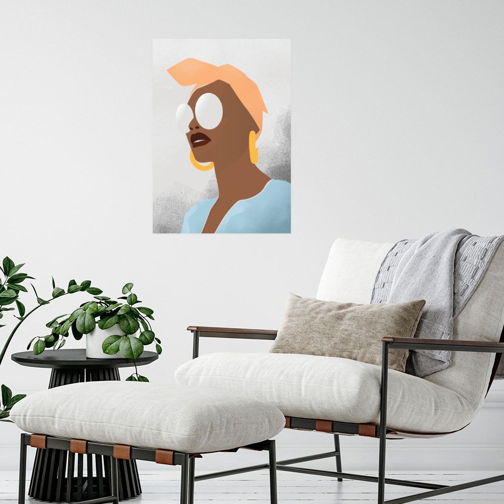 Affiche Portrait élégant