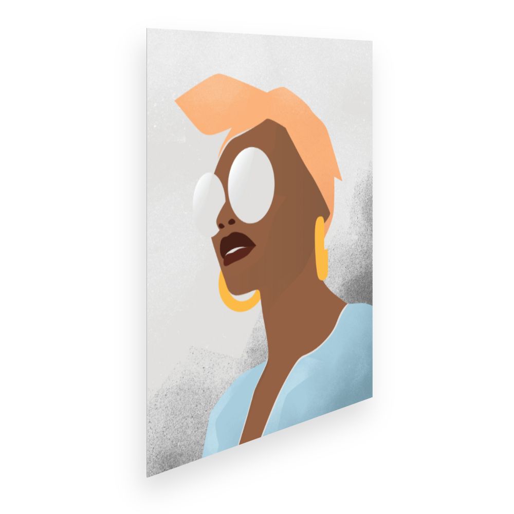 Affiche Portrait élégant