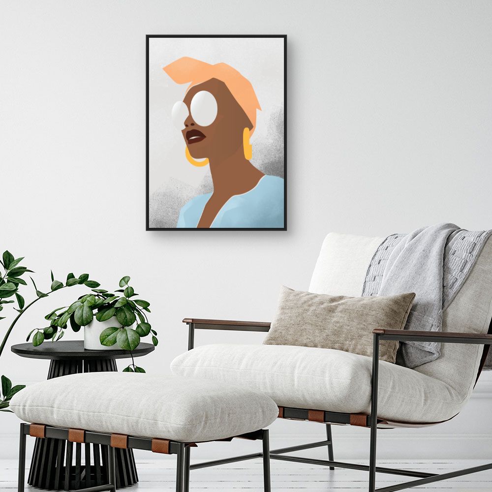 Tableau Portrait chic