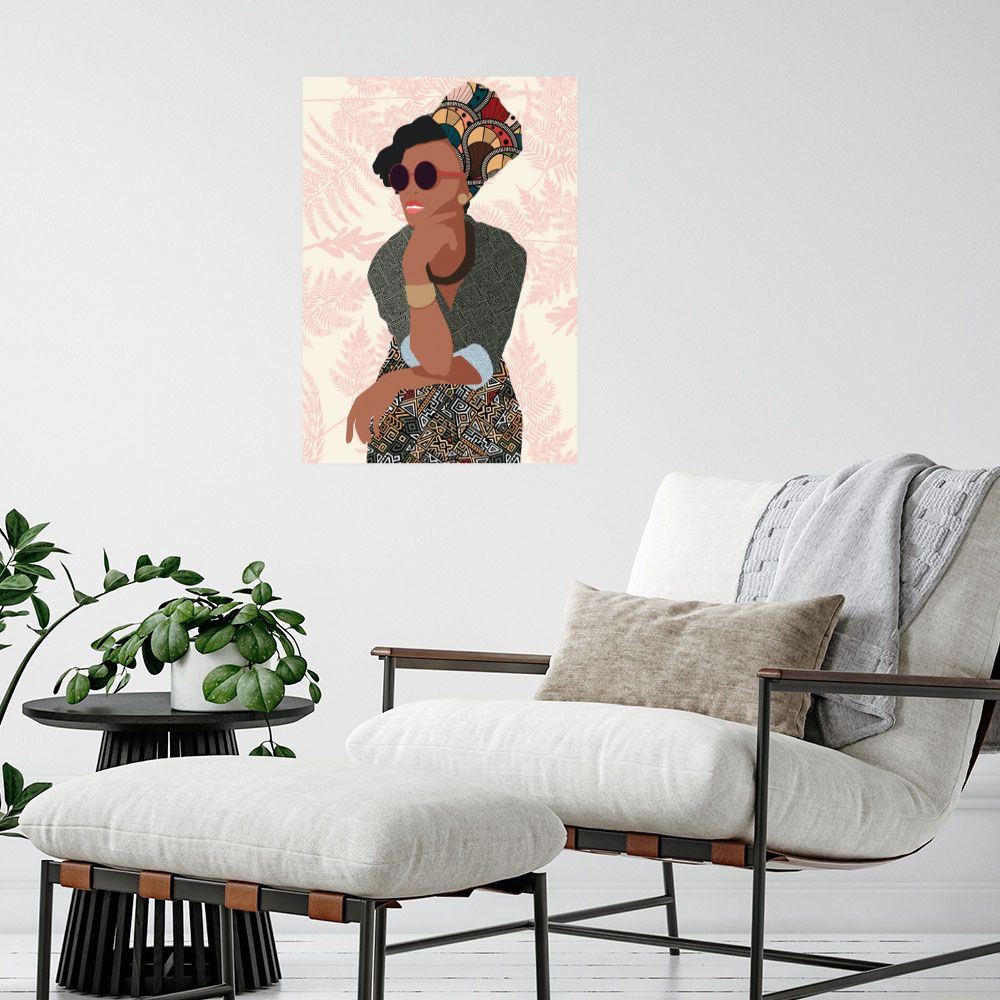 Affiche Élégance africaine