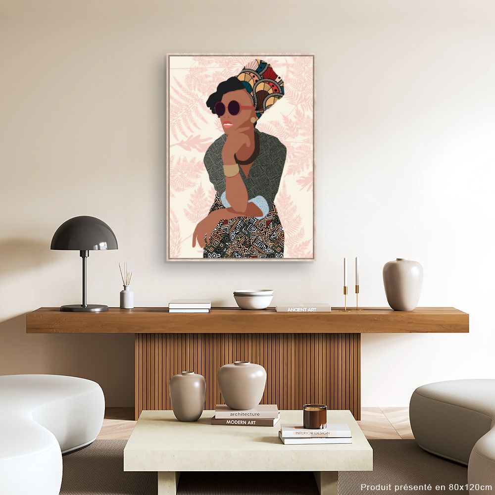 Tableau Élégance ethnique moderne