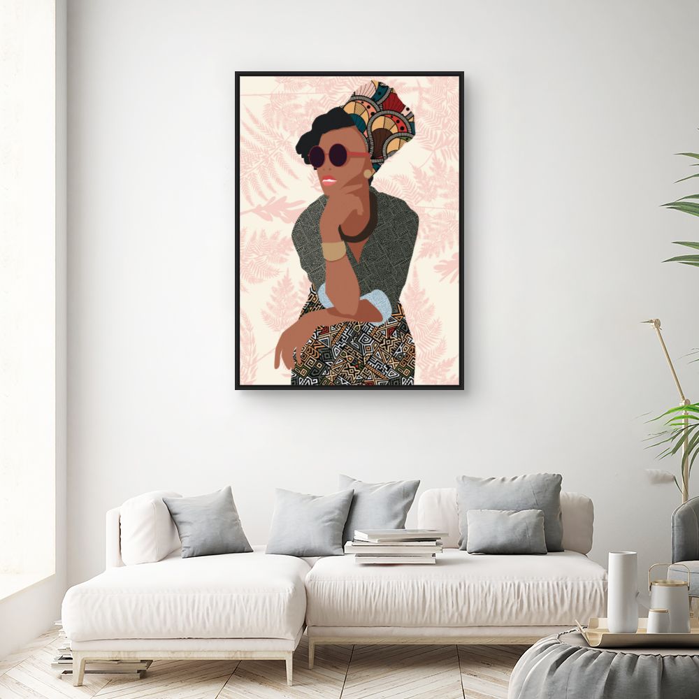 Tableau Élégance ethnique moderne