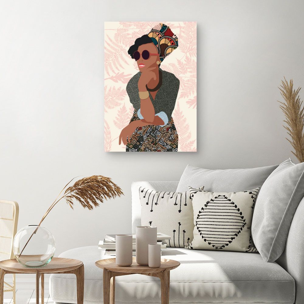 Tableau Élégance ethnique moderne