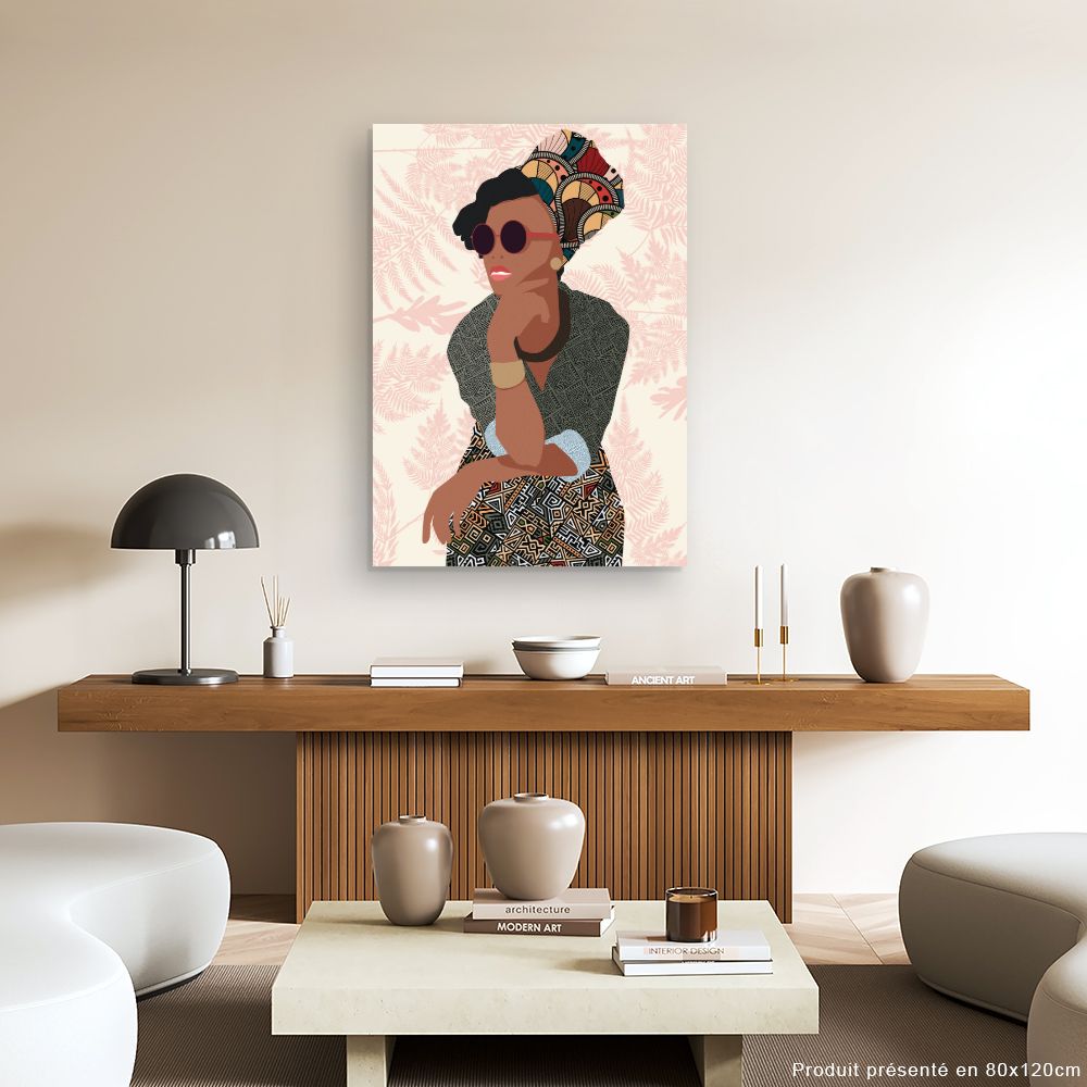 Tableau Élégance ethnique moderne