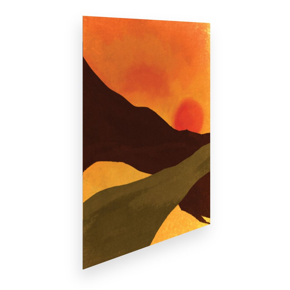 Affiche Coucher de soleil