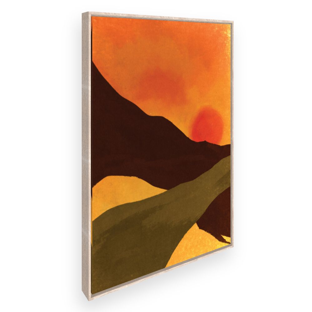 Toile Paysage ensoleillé