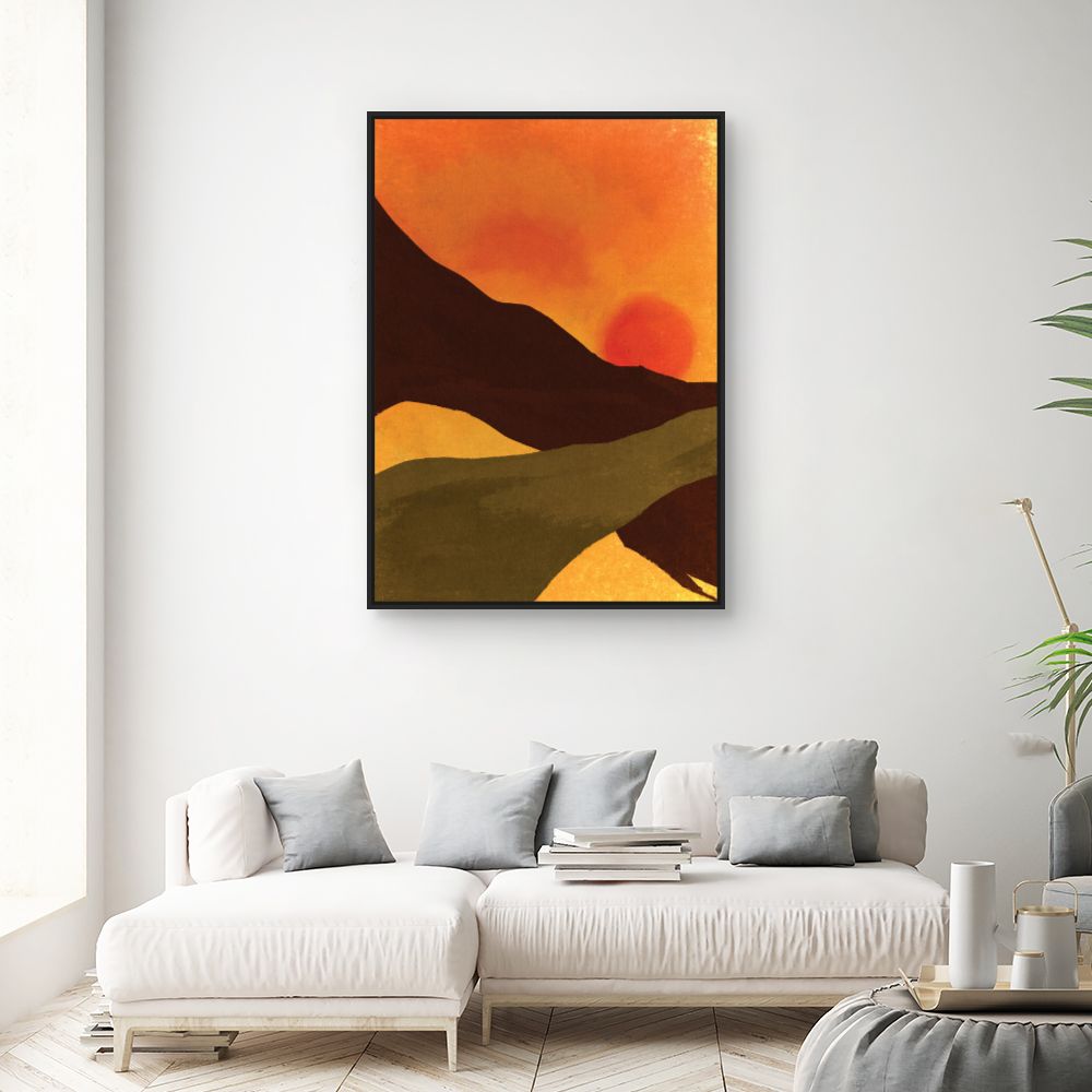 Tableau Paysage ensoleillé