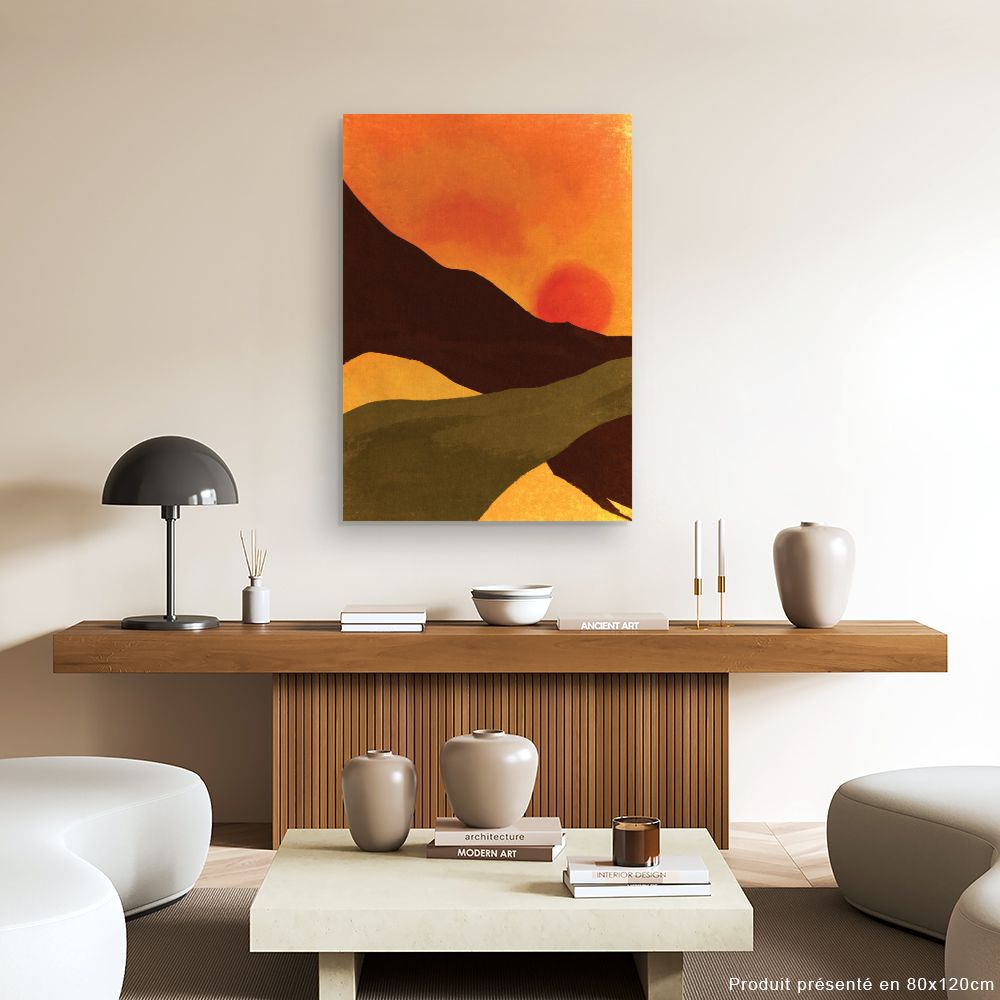 Tableau Paysage ensoleillé