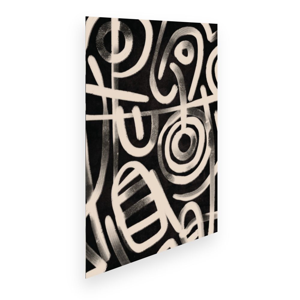 Affiche Motifs abstraits captivants