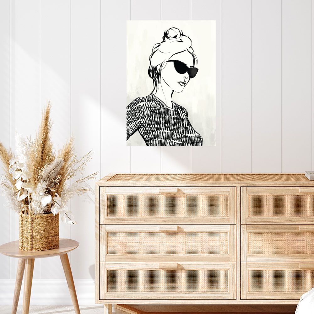 Affiche Portrait moderne