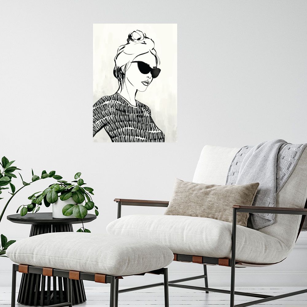 Affiche Portrait moderne