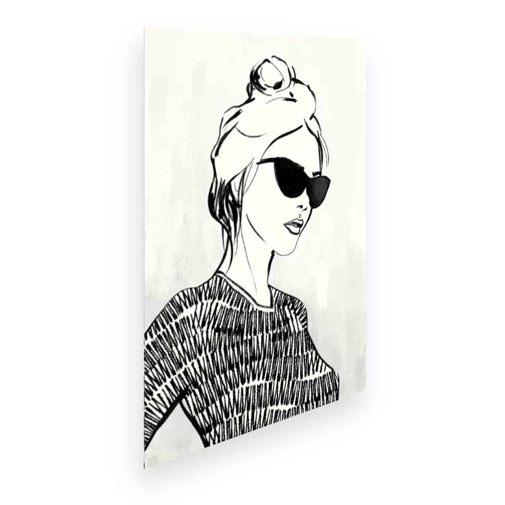 Affiche Portrait moderne