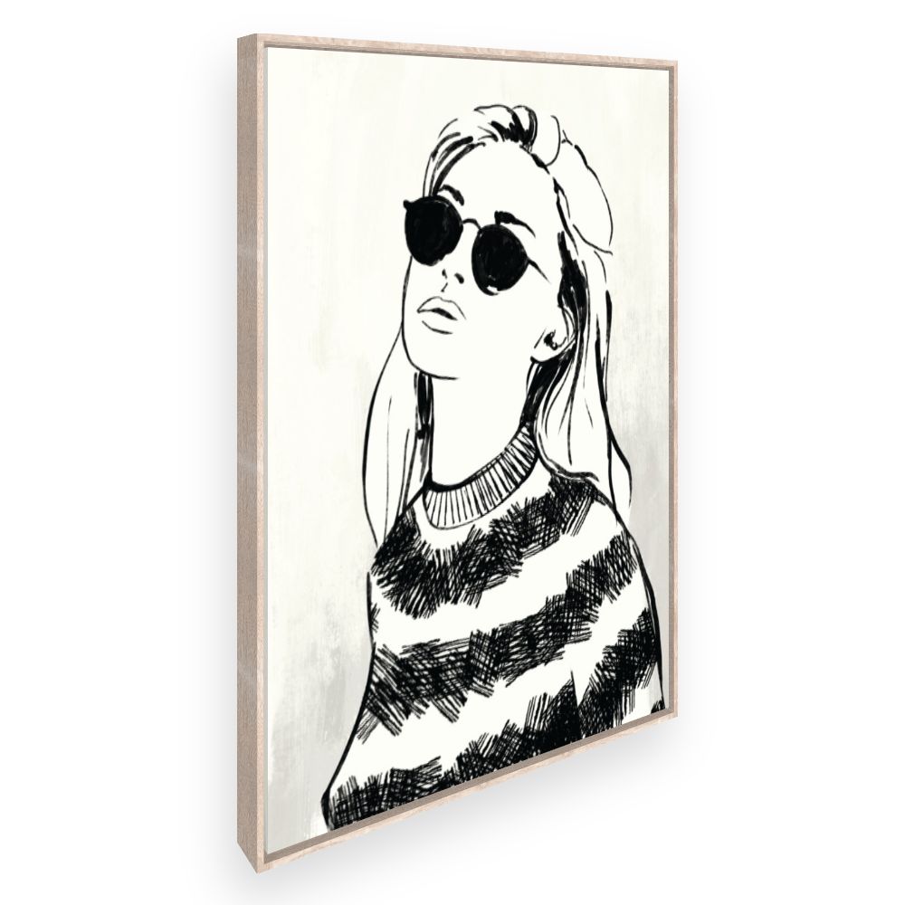 Toile Style moderne chic