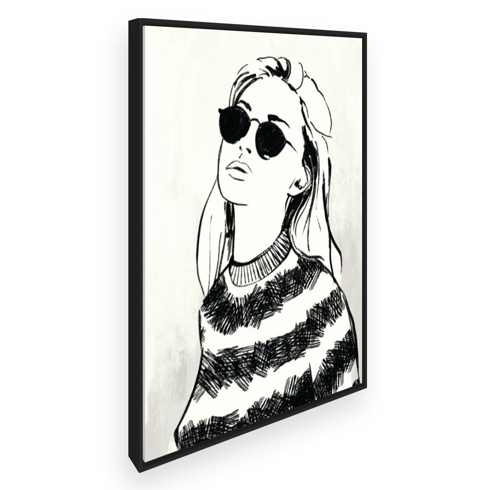 Toile Style moderne chic