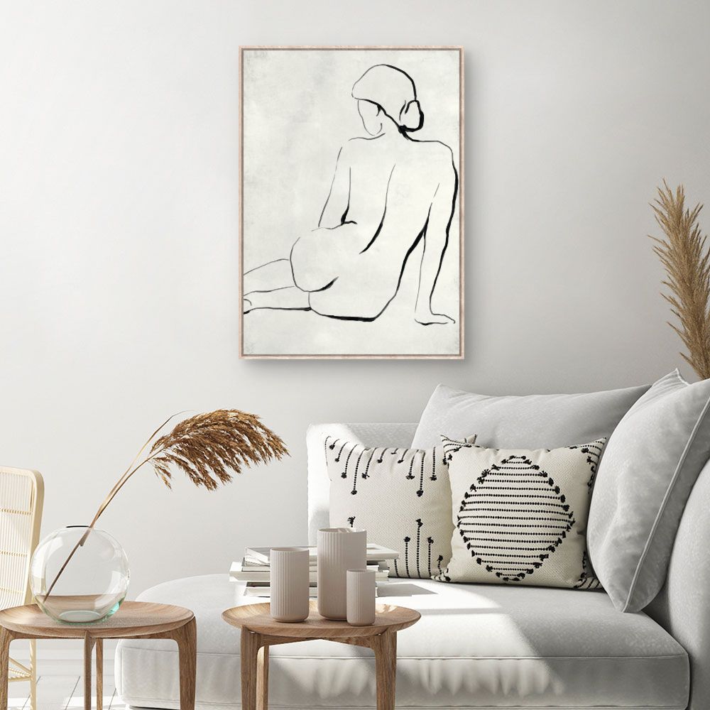 Tableau Silhouette élégante