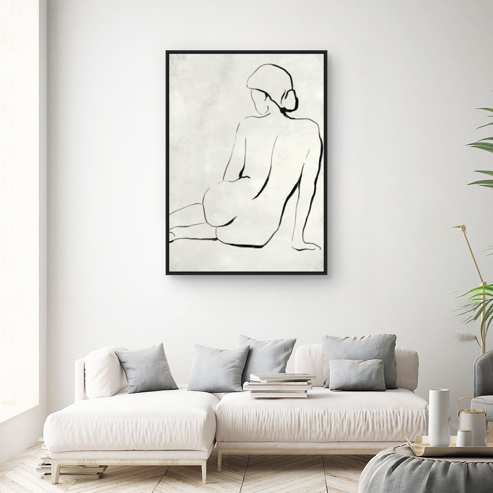 Tableau Silhouette élégante