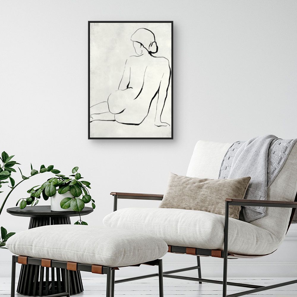 Tableau Silhouette élégante