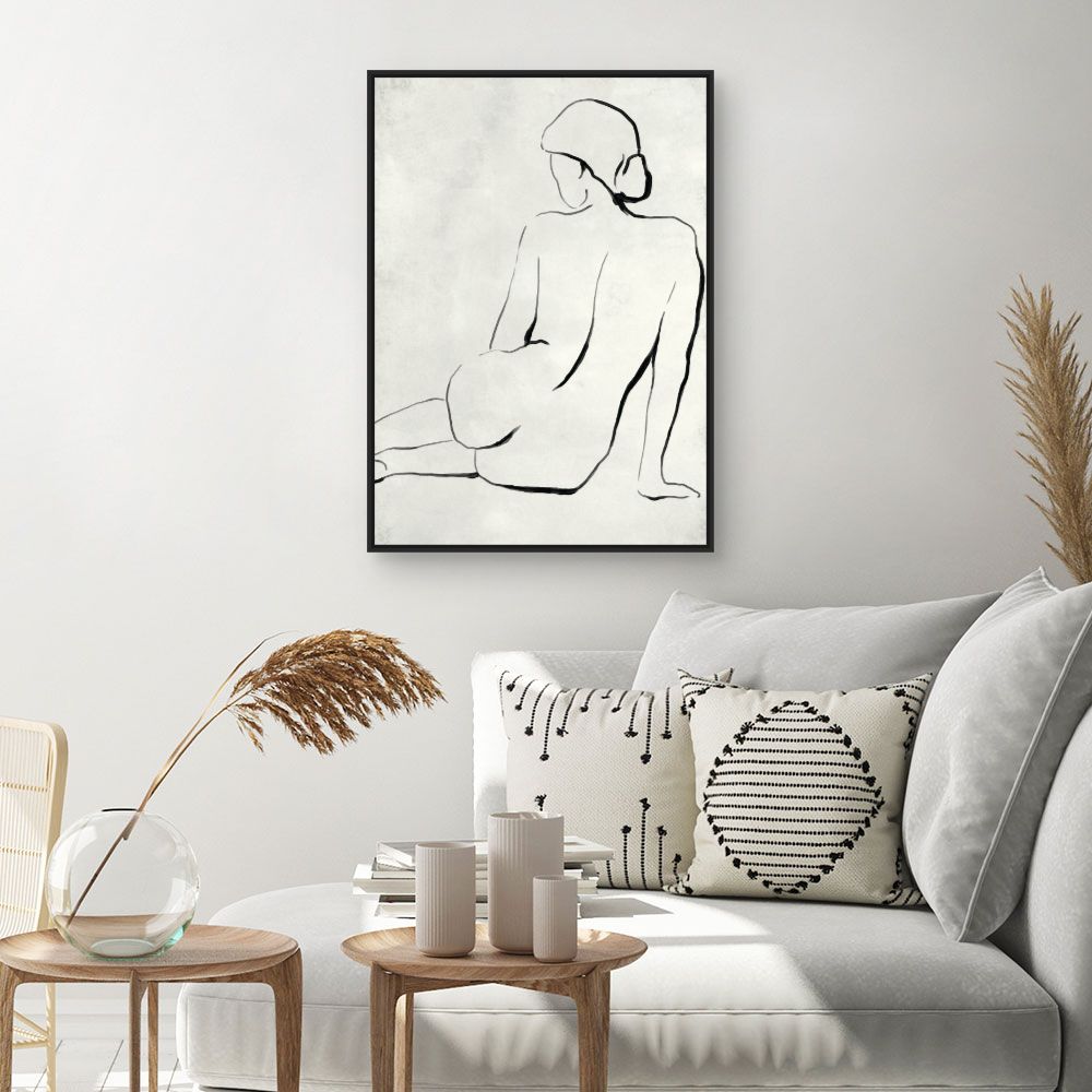Tableau Silhouette élégante