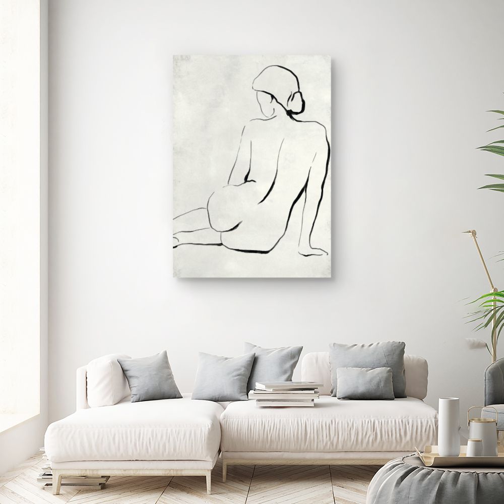 Tableau Silhouette élégante