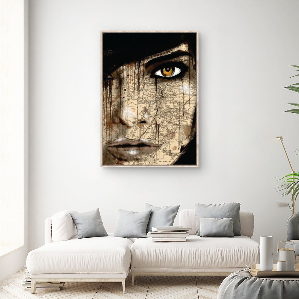 Tableau Regard mystérieux