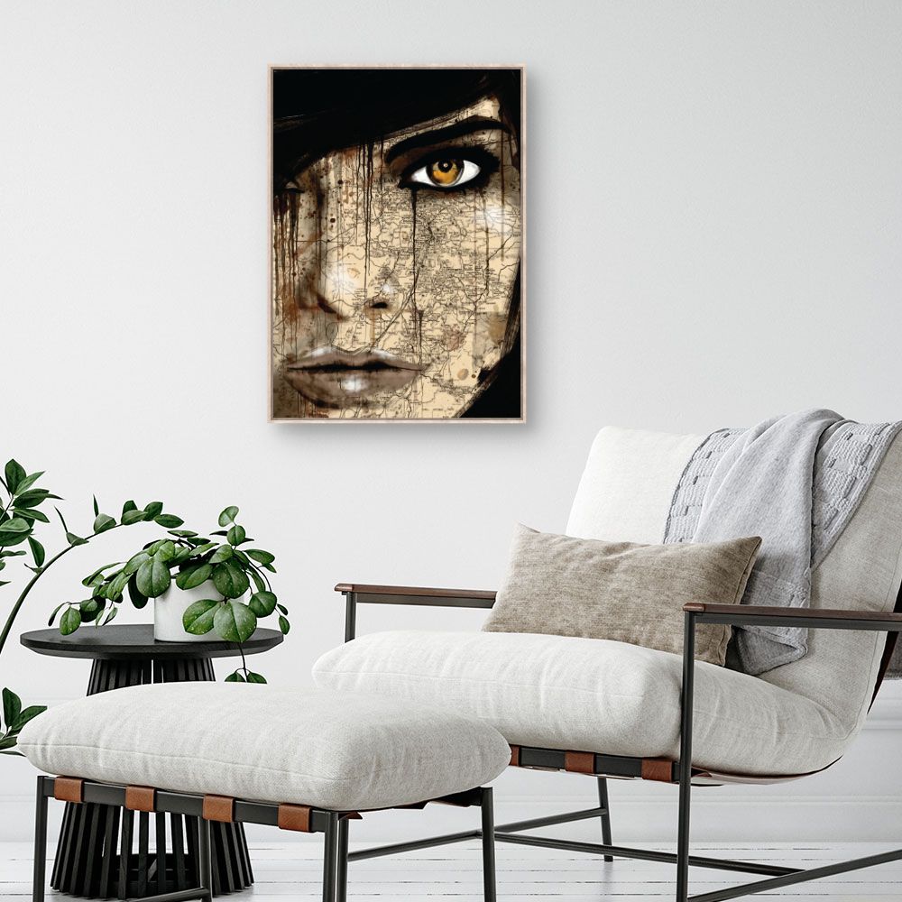 Tableau Regard mystérieux