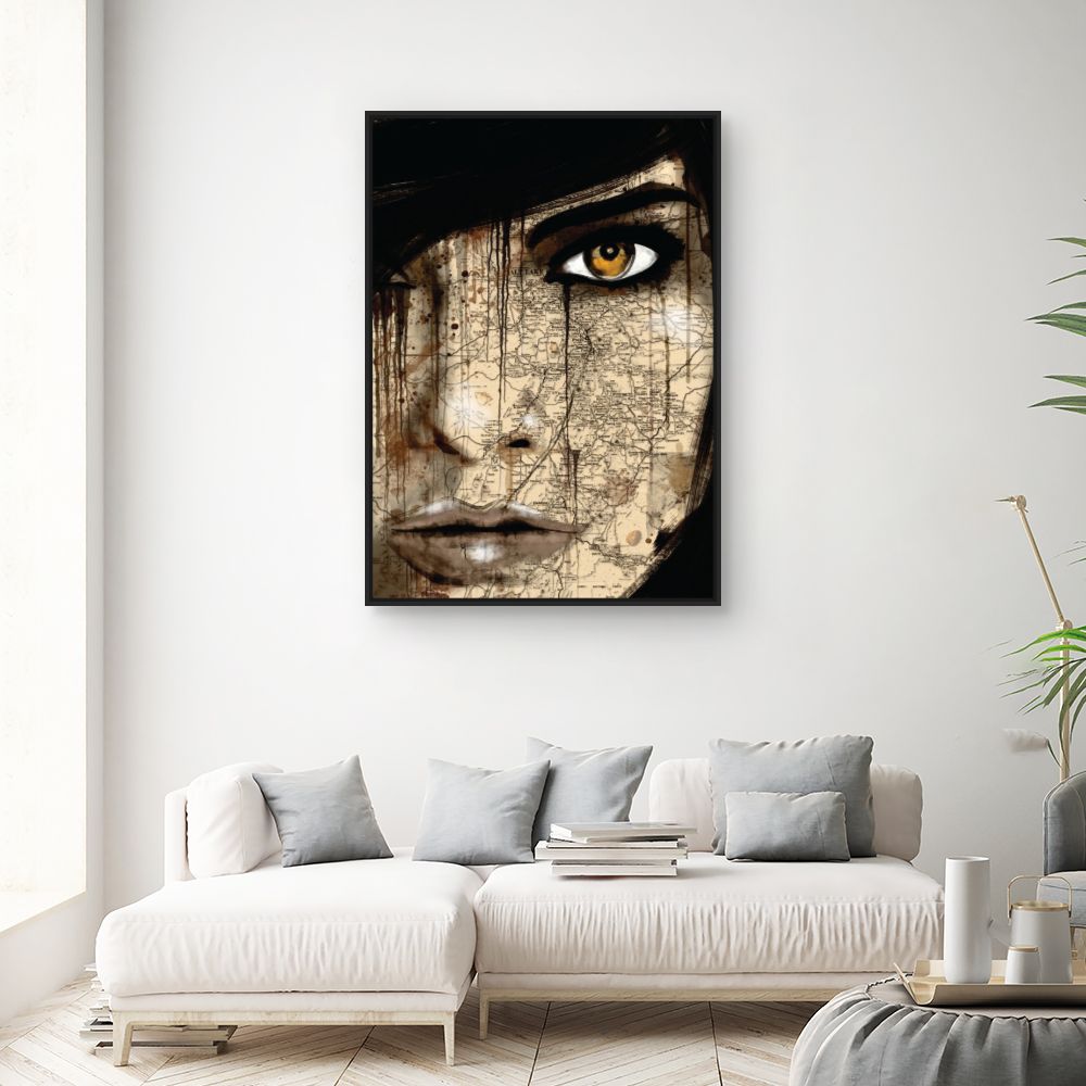 Tableau Regard mystérieux