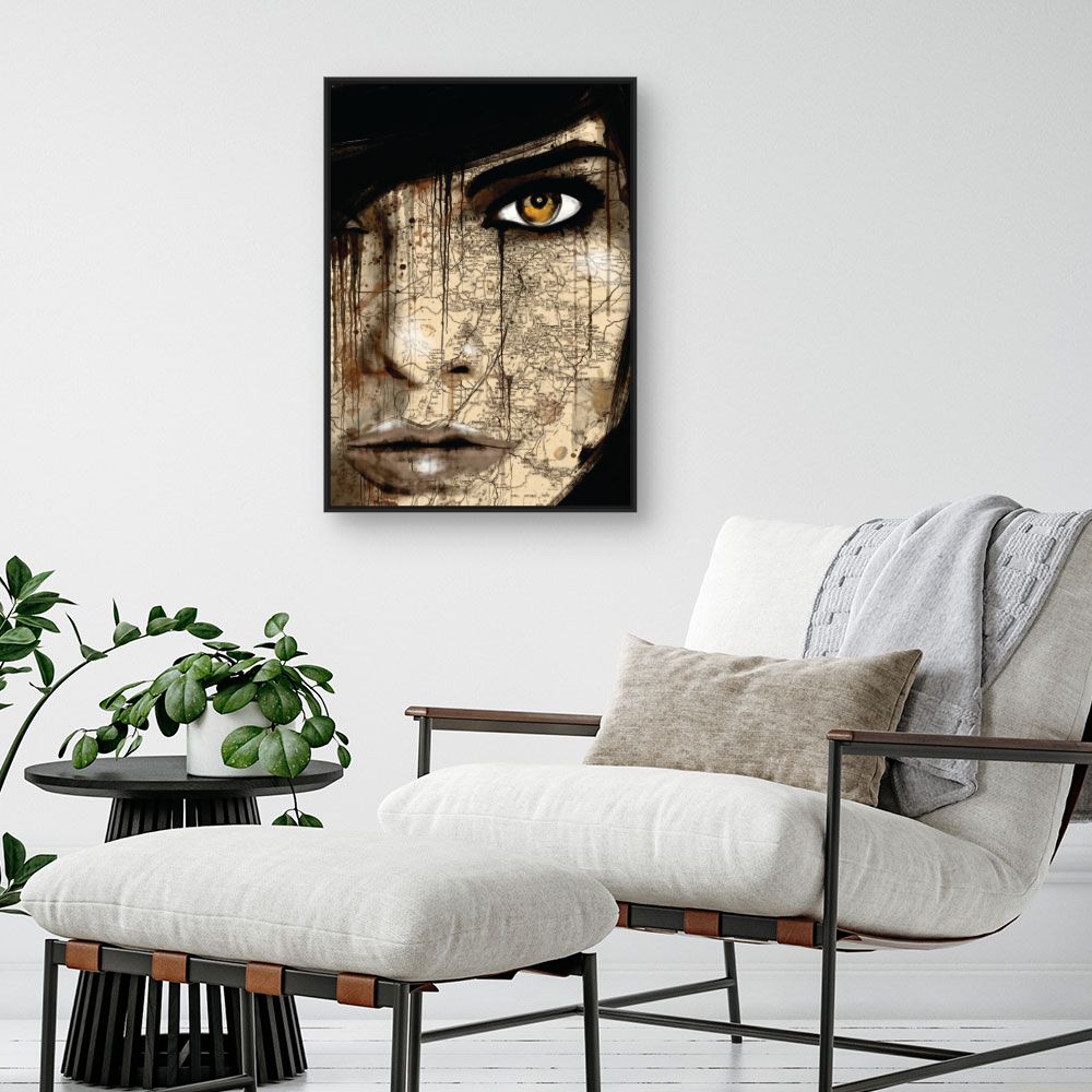 Tableau Regard mystérieux