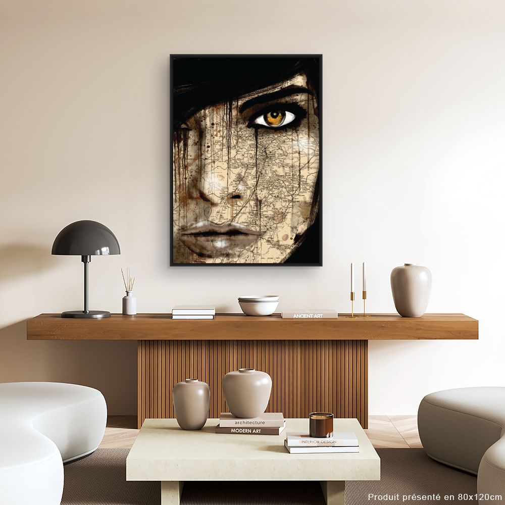 Tableau Regard mystérieux