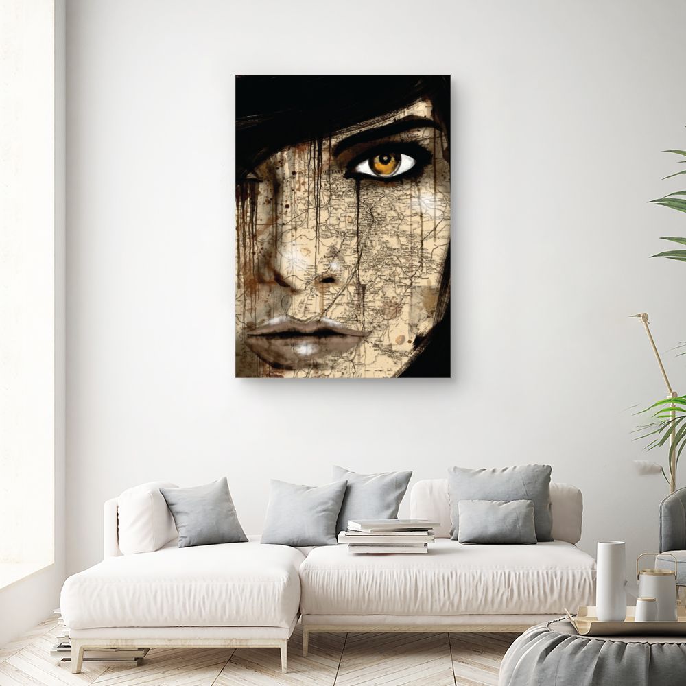 Tableau Regard mystérieux