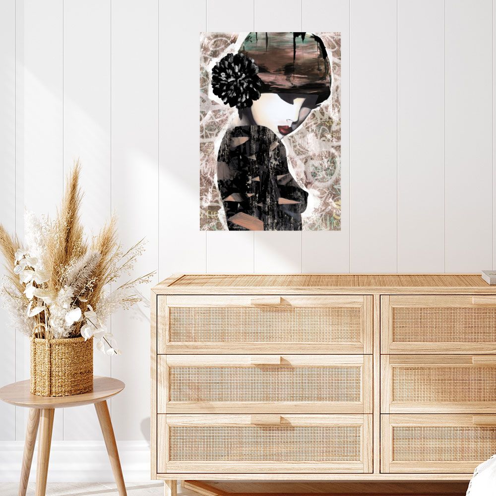 Affiche Élégance mystérieuse