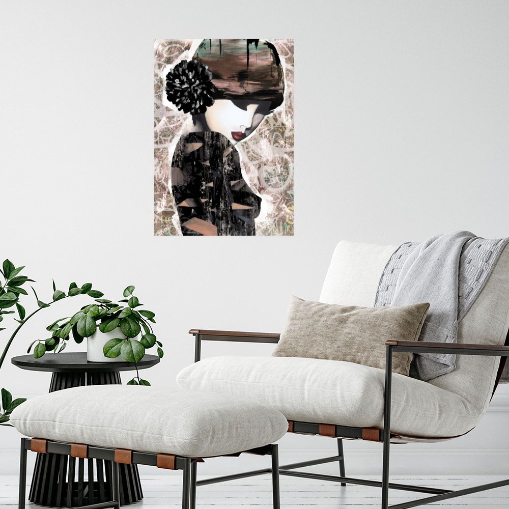 Affiche Élégance mystérieuse