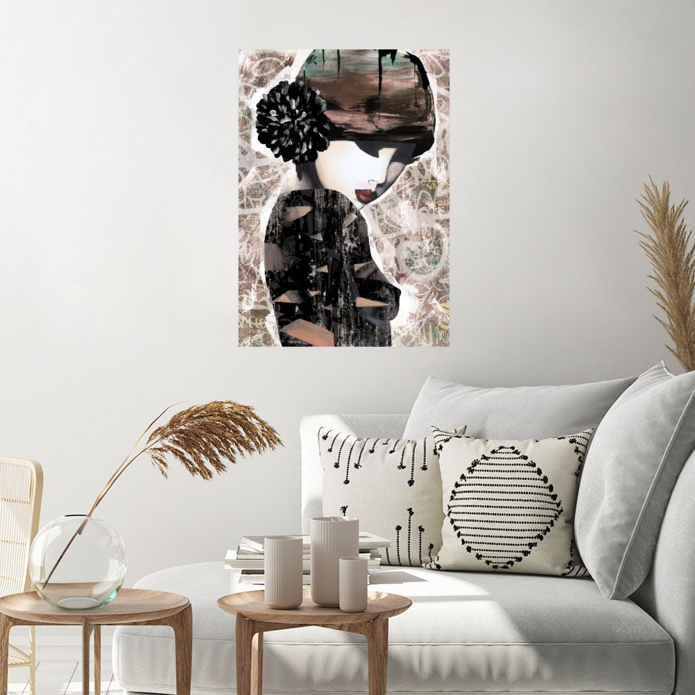 Affiche Élégance mystérieuse