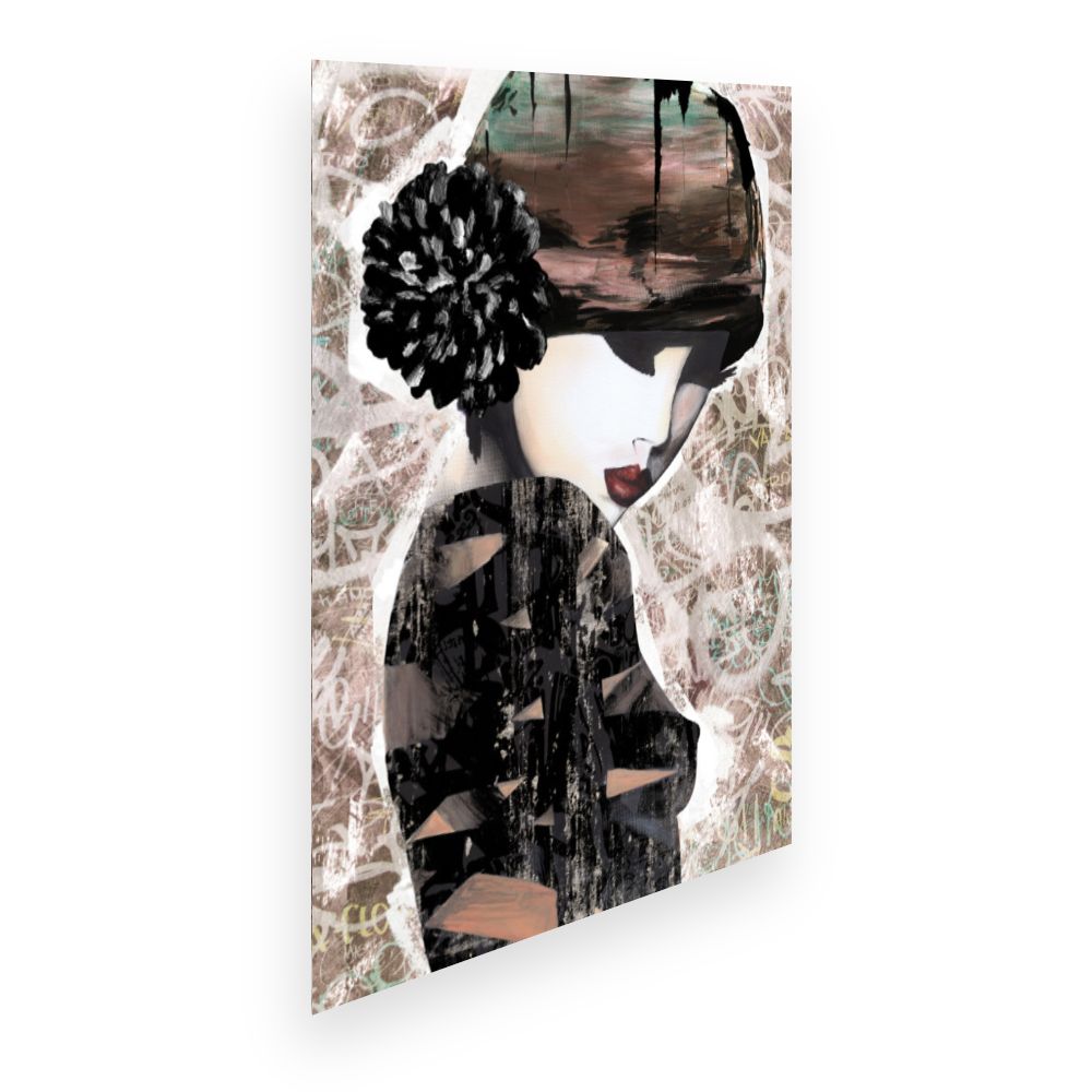 Affiche Élégance mystérieuse