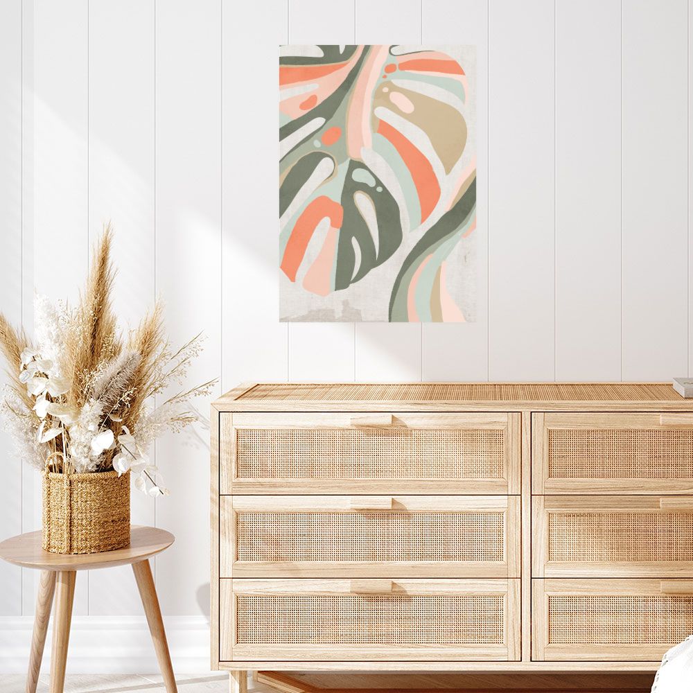 Affiche Feuilles artistiques