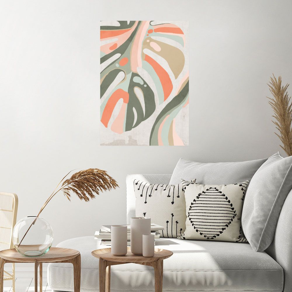 Affiche Feuilles artistiques