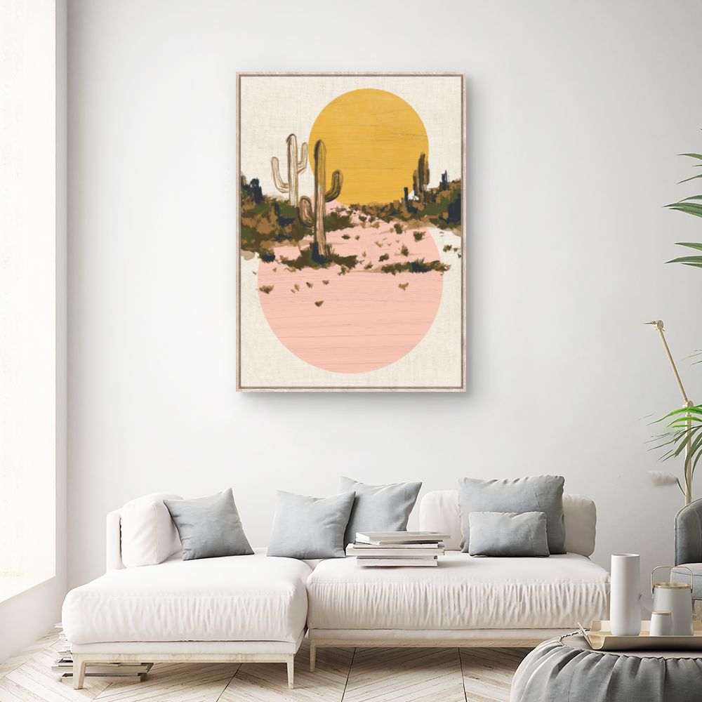 Tableau Désert ensoleillé