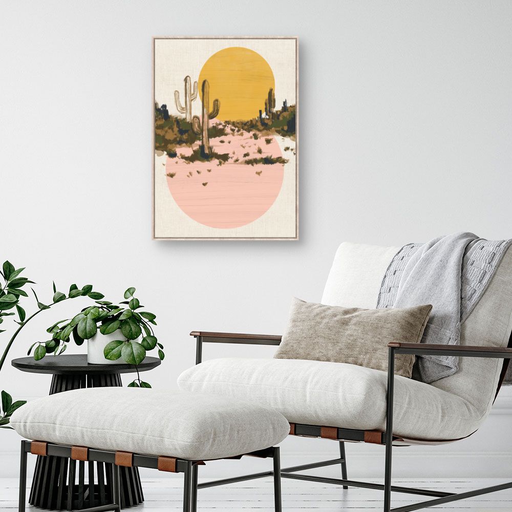 Tableau Désert ensoleillé