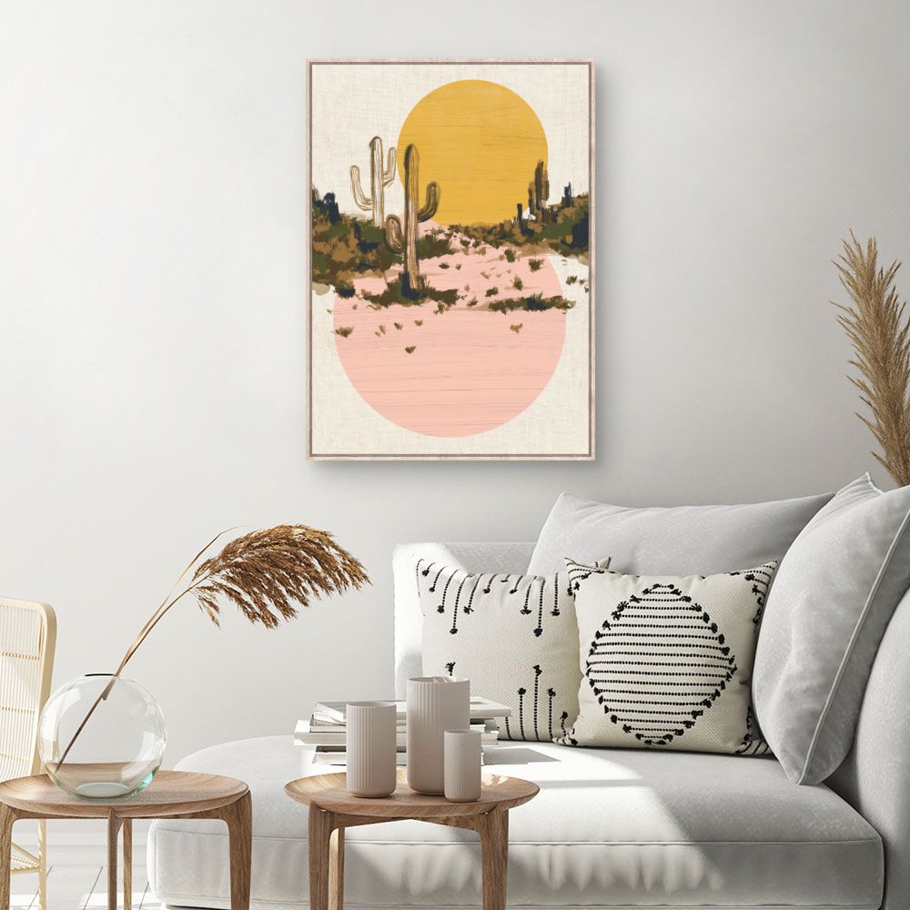 Tableau Désert ensoleillé