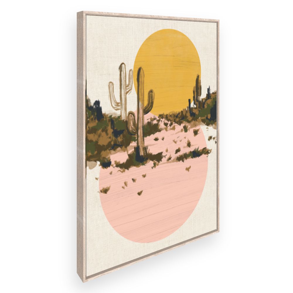 Toile Désert ensoleillé