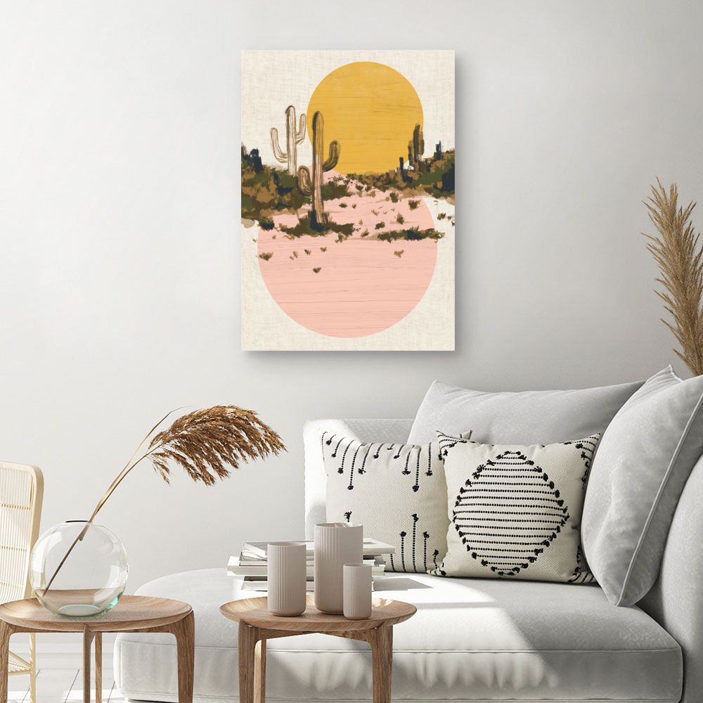 Tableau Désert ensoleillé