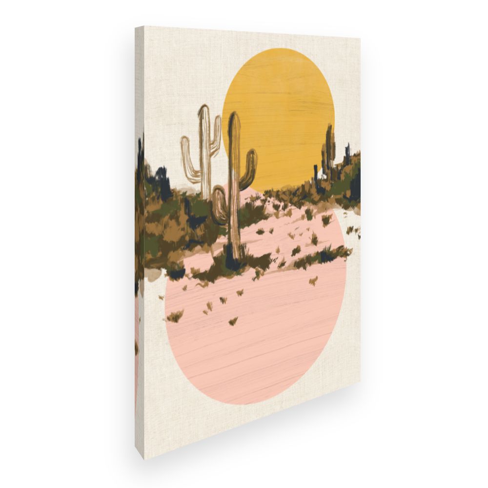 Toile Désert ensoleillé