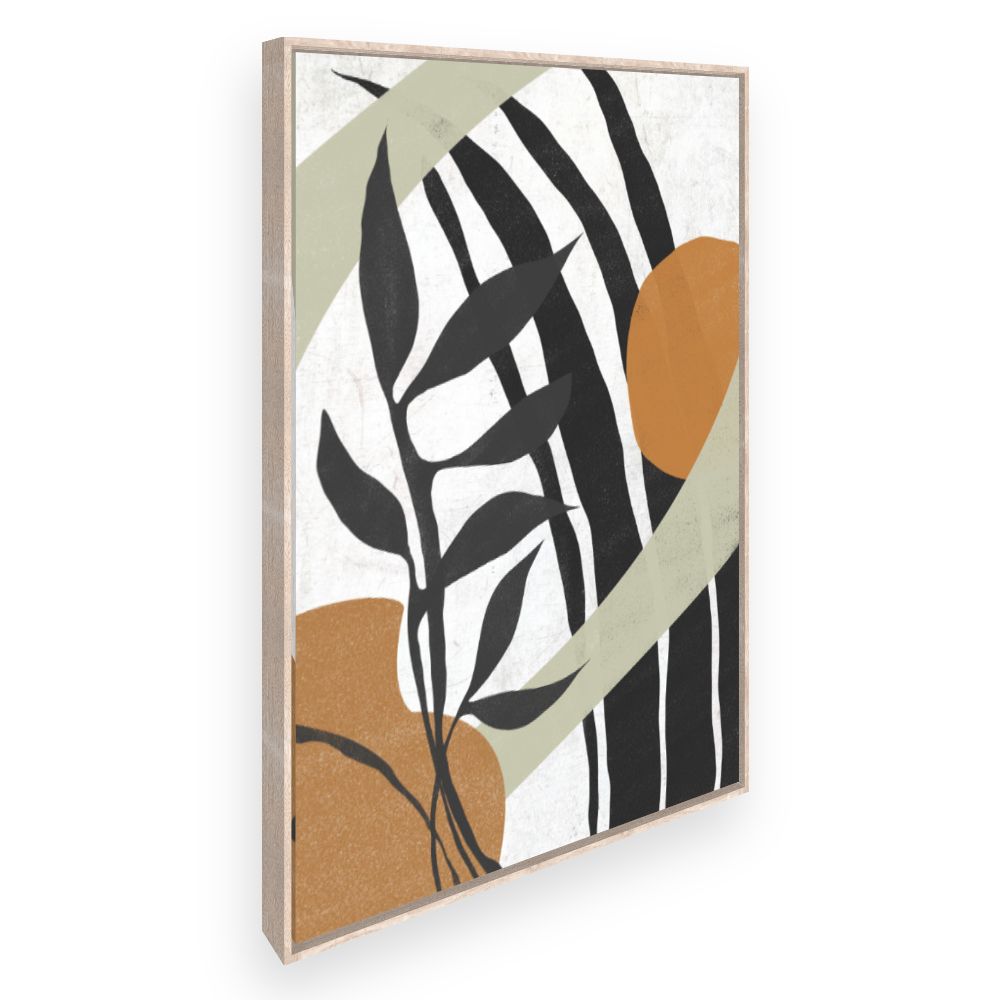 Toile Lignes artistiques abstraites