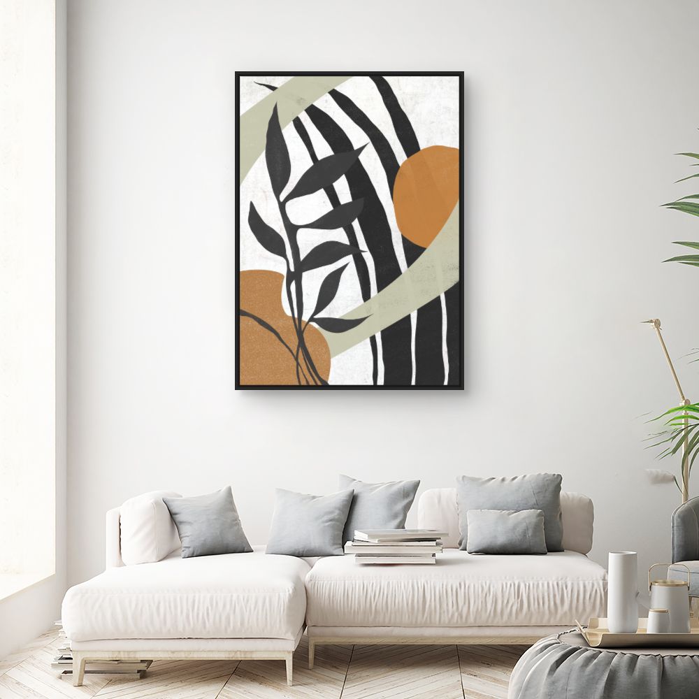 Tableau Lignes artistiques abstraites