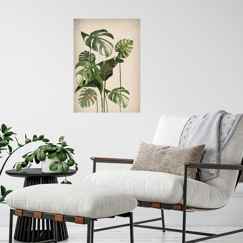 Affiche Feuillage tropical
