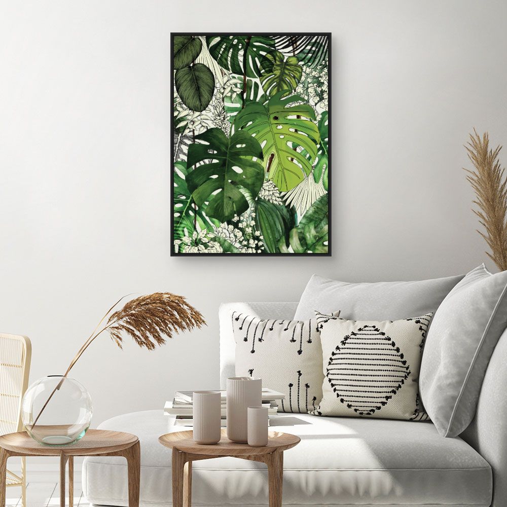 Tableau Feuillage luxuriant