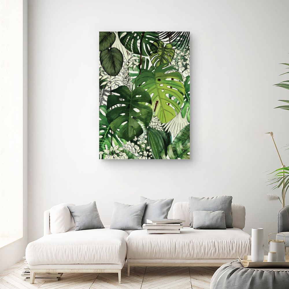 Tableau Feuillage luxuriant