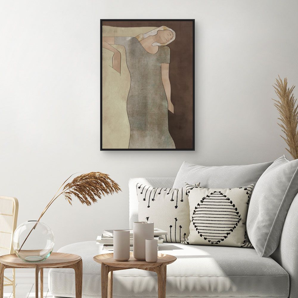 Tableau Femme abstraite élégante