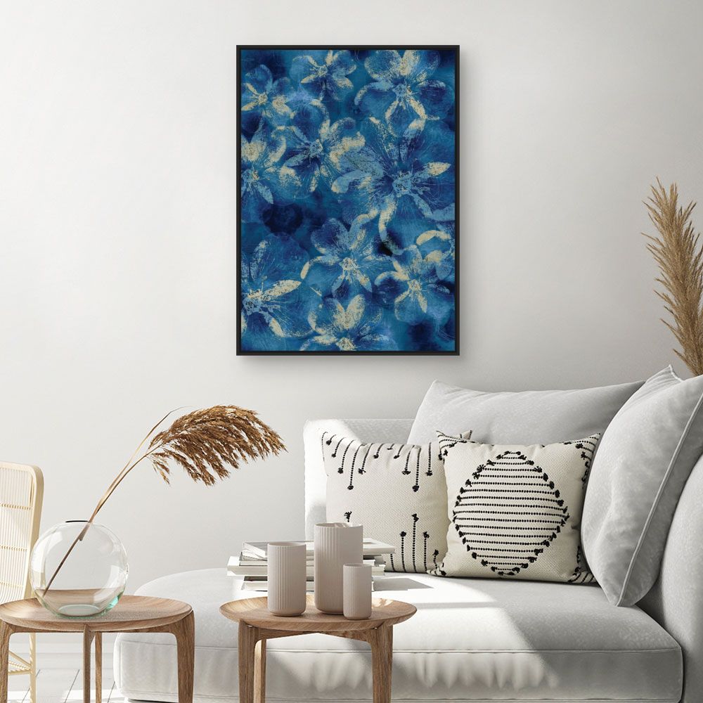 Tableau Fleurs abstraites