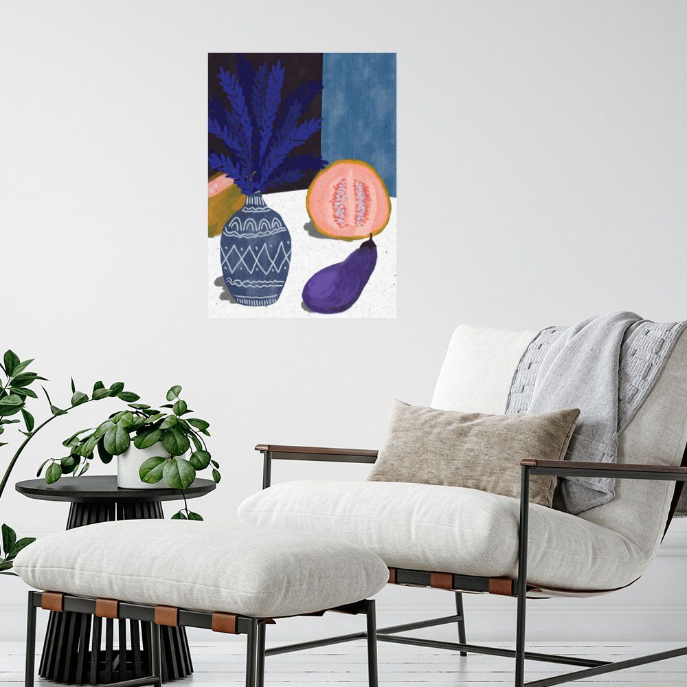 Affiche Nature morte vibrante