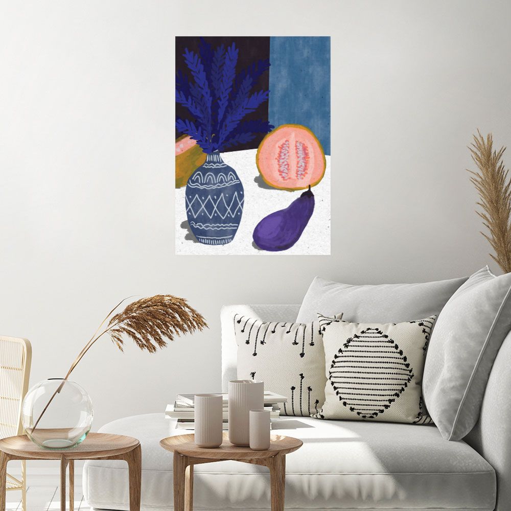 Affiche Nature morte vibrante